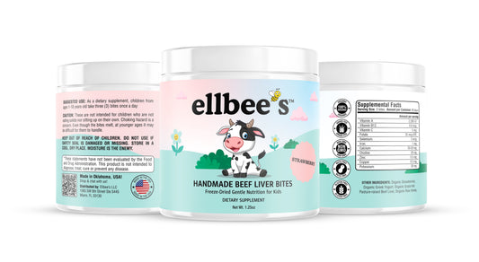 Ellbee's Handmade Beef Liver Bites for Kids